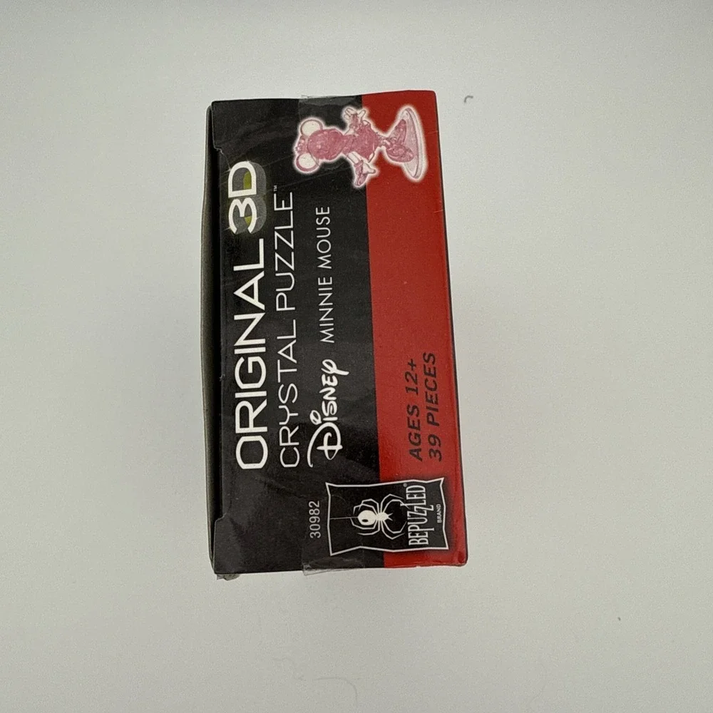 Disney Minnie Mouse 39 Piece Original‎ 3D Crystal Puzzle Pink 30982
